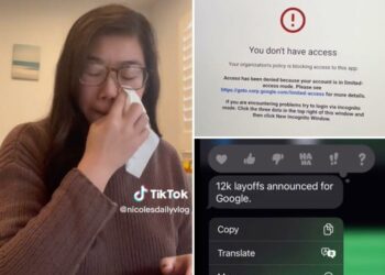 Fired Google worker posts 'day in the life' TikTok video showing her being laid off