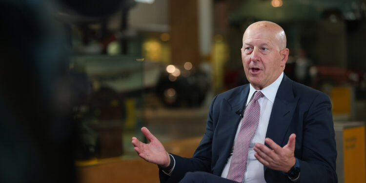 Goldman Sachs' David Solomon blames 'challenging' US economy as profits plunge