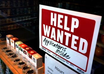Help wanted sign