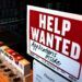Help wanted sign