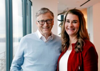 Bill and Melinda Gates in 2019