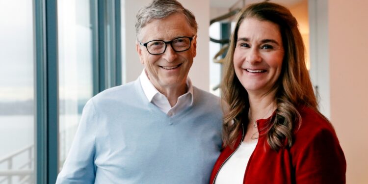 Bill and Melinda Gates in 2019