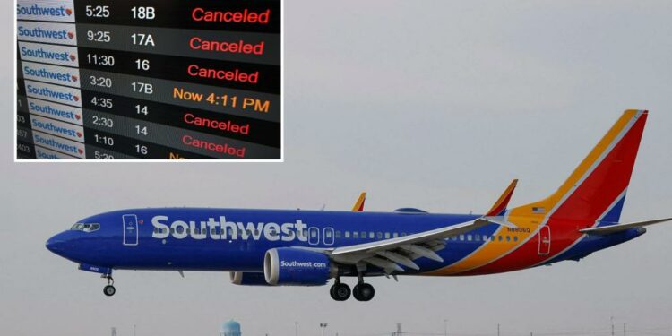 Southwest's holiday travel meltdown to cost airline $400M