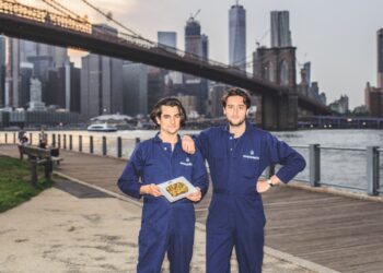 Francesco Brachetti, left, and Alessandro Biggi