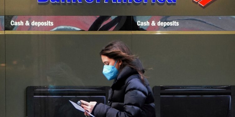 Bank of America sign