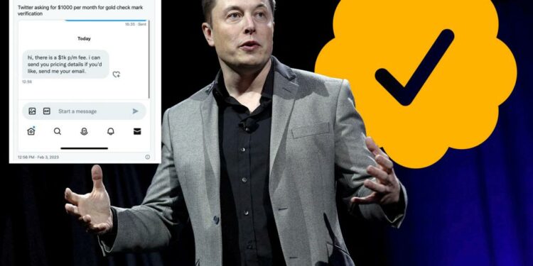 Twitter set to charge businesses $1K a month for verification