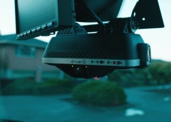 Amazon delivery vans are fitted with the Driveri camera system.