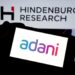 Adani and Hindenburg logo
