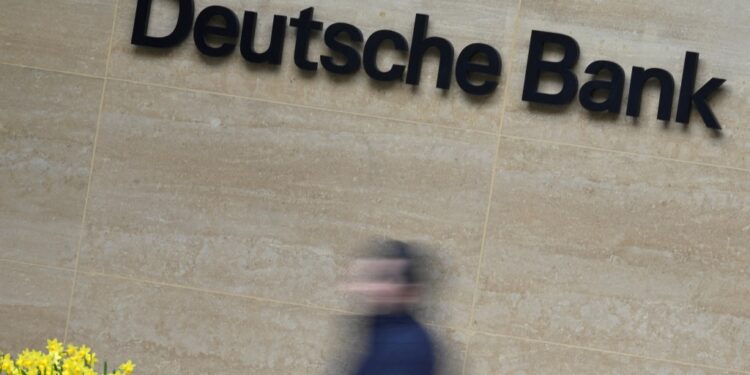 Deutsche Bank stock recovered some of its losses on Monday after falling by more than 8% on Friday.