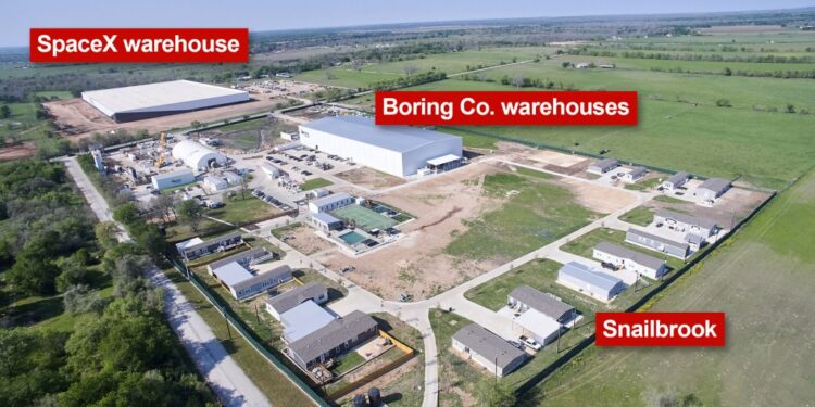 For the past several years, Elon Musk has bought up land in a small Texas town near some of his companies' facilities.