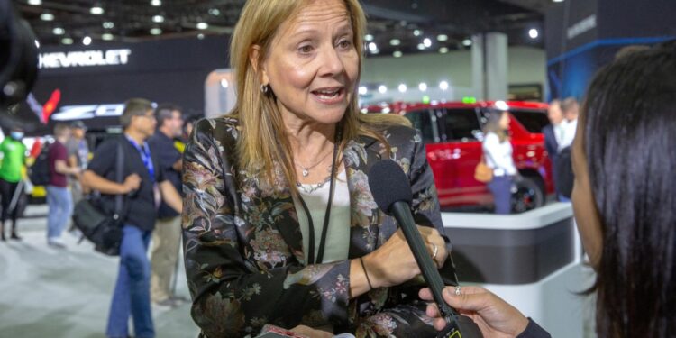 General Motors CEO Mary Barra