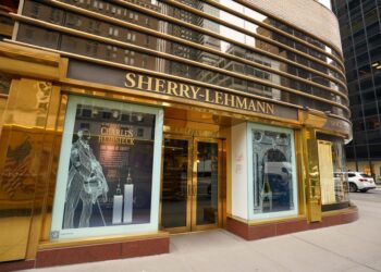 Exterior of Sherry-Lehmann store.