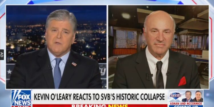 Sean Hannity and Kevin O'Leary