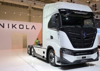 A Nikola truck