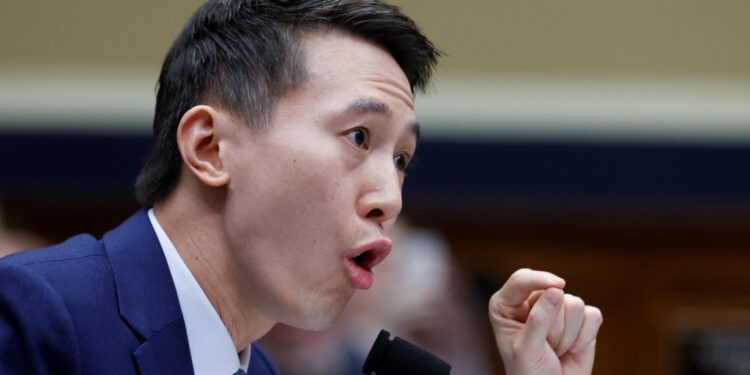 TikTok CEO Shou Zi Chew