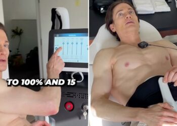 Anti-aging mogul Bryan Johnson, 45, touts machine that feels like '20,000 sit-ups'