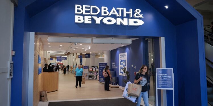 Bed Bath & Beyond Inc filed for Chapter 11 bankruptcy protection on Sunday after the home goods retailer failed to secure funds to stay afloat.