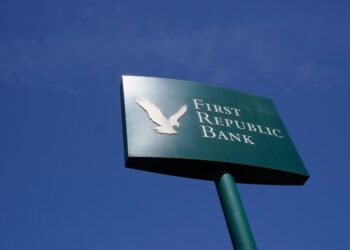 Shares of First Republic Bank were down by more than 18% on Wednesday.