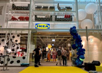 IKEA store in Sweden