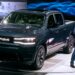Mike Koval, RAM Brand Chief Executive Officer, unveils the REV Ram 1500.