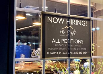Hiring sign