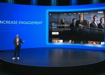 Warner Bros. Discovery April 12 press event.