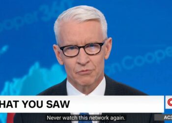 Anderson Cooper says CNN viewers 'have every right to never watch this network again'