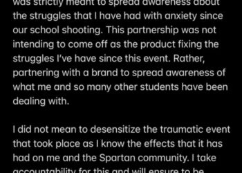 Max-Brown has since apologized for the ad, insisting that she "did not mean to desensitize the traumatic event."