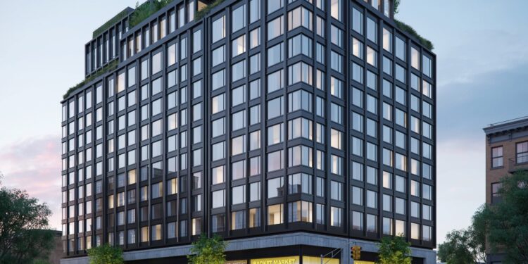 Gindi Capital and Avery Hall secured a $110 million construction loan for a 193-unit rental tower at 204 Fourth Avenue.