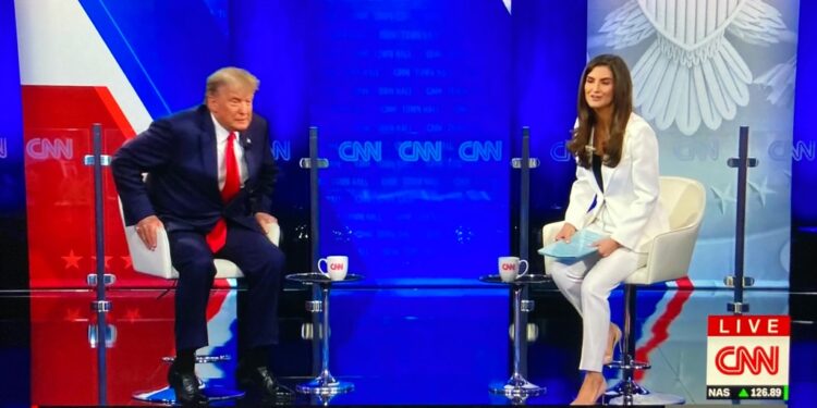 CNN recorded a record audience of 3.3 million during its controversial presidential town hall with Donald Trump on May 10, the event proved to be an outlier for the network.