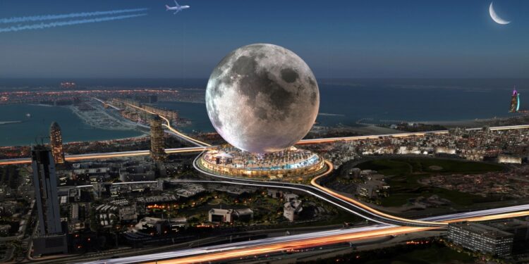 Dubai's $5B project seeks to build resort inside 900-foot replica of the moon