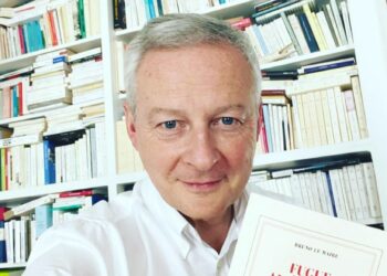 Bruno Le Maire, France's 54-year-old economy and finance minister, released "Fugue Américaine" in late April and is catching readers' attention with a racy sex scene on page 74.