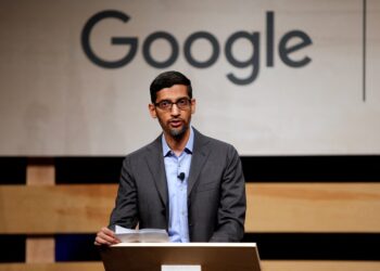 Sundar Pichai is Google's CEO.