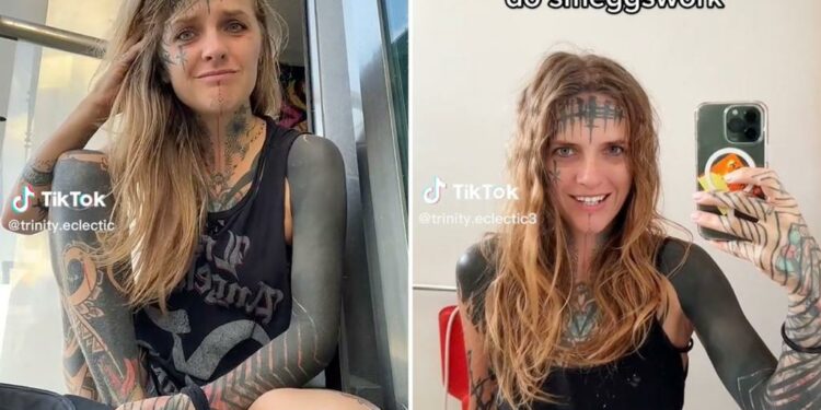 I can't get a job because of my tattoos — I don't want to work anyway