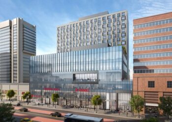 The mixed-use project will house a Target and Trader Joe's.