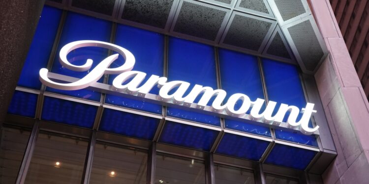 Paramount Global offices in New York.