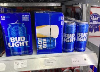 Bud Light beer