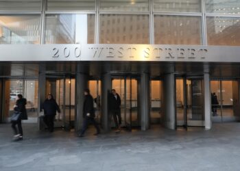 Goldman headquarters at 200 West St.