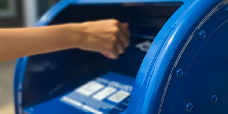 Lijuan "Angela" Chen, 50, has been arrested for allegedly mailing more than 9 million parcels using counterfeit postage. She faces up to 10 years in federal prison.