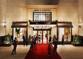 Saks & Company storefront
