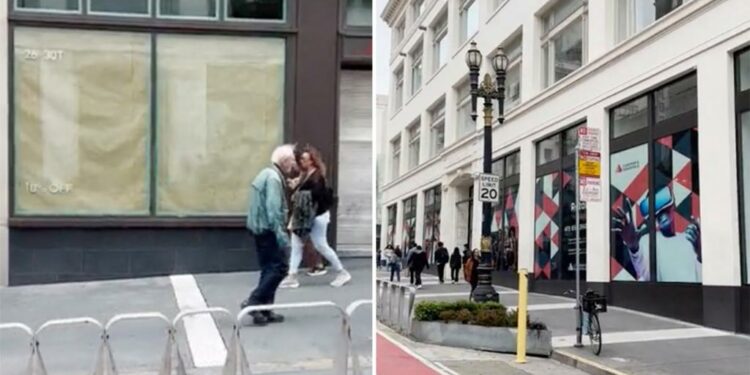 Viral video shows San Francisco retail shops abandoned