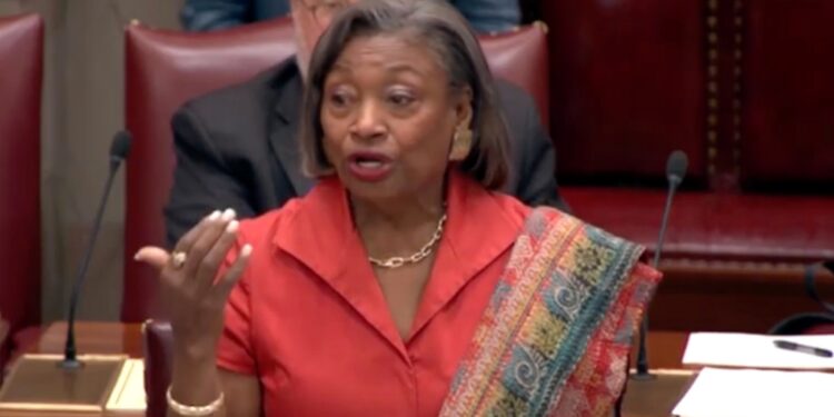 Senate Majority Leader Andrea Stewart-Cousins appears to be the culprit for the postponed vote.