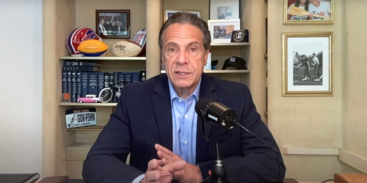 WarnerMedia, which owned CNN before its merger with Discovery last year, wanted the then-governor to open movie theaters that were shut down due to COVID-19.