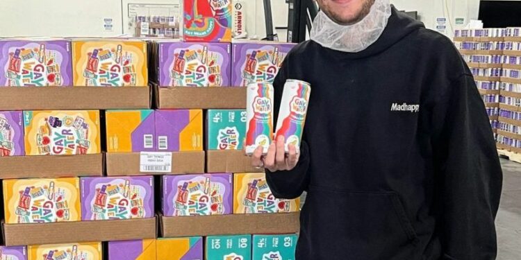 Gay Water -- a canned cocktail brand that plays on the gay community's colloquialism for the vodka-and-soda mixed drink -- launched on Wednesday and promises to understand its audience better than Bud Light.