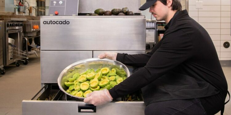 The new robot, named "autocado"