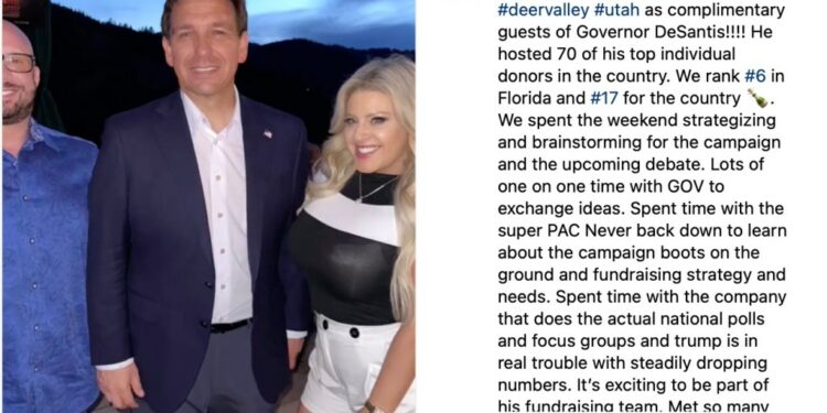 Cuba libre! DeSantis donor boasted about selling drinks to Castro