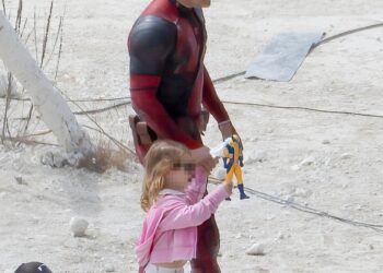 Just two days after Ryan Reynolds' children visited him on the set of "Deadpool 3," the film halted production as 160,000 more Hollywood workers represented by SAG-AFTRA joined in on the writers strike.