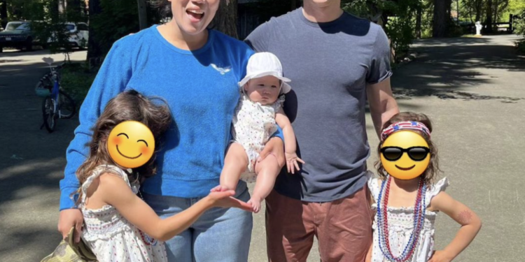 Meta CEO Mark Zuckerberg posted a photo on Instagram showing him, wife Priscilla Chan, and their three young daughters celebrating the Fourth of July.