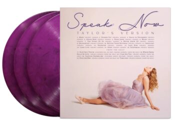 A Taylor Swift fan in Staffordshire got a creepy surprise when she tried to play her brand new, orchid-coloured vinyl copy of Taylor Swift's Speak Now.
