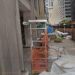 111 Wall Street construction zone